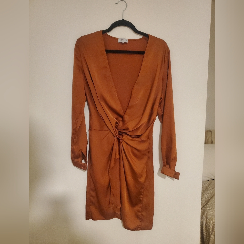 Satin tunic